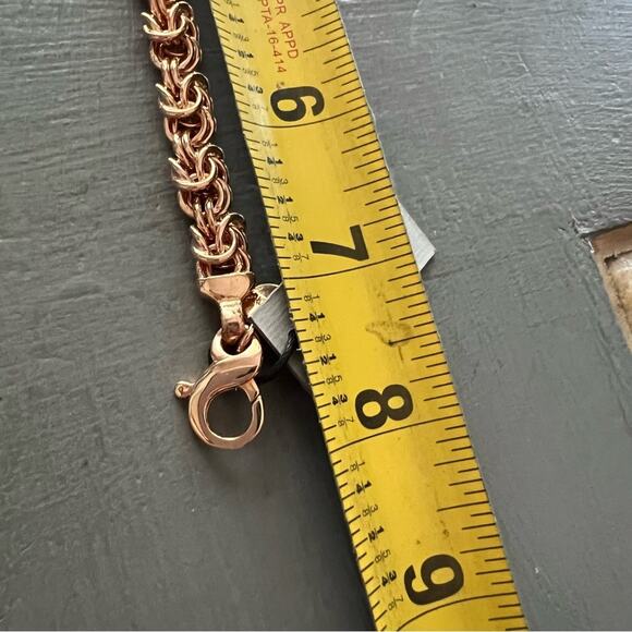 Bella Diva Bronze Chainlink Bracelet NEW - Picture 5 of 10